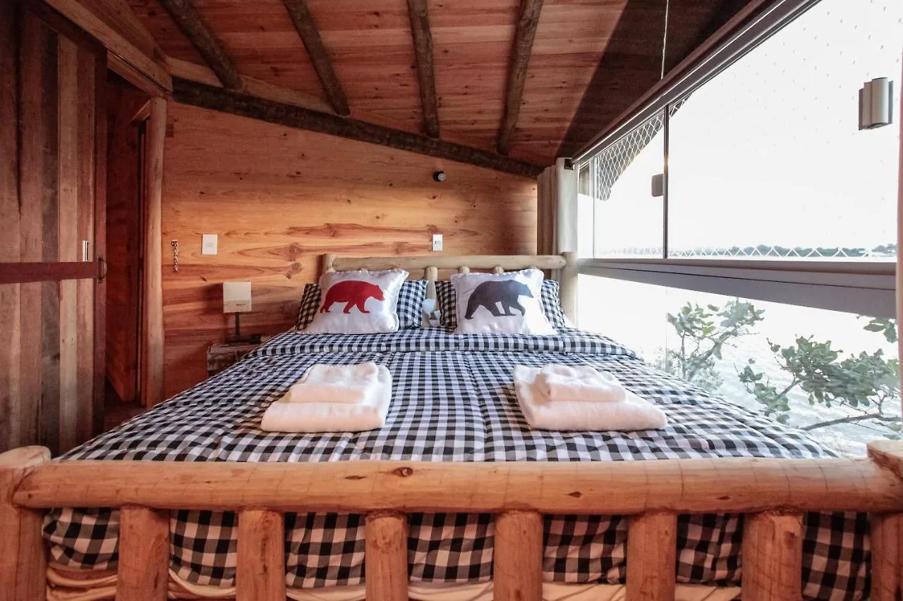 Сasa de vacaciones Tiny Tree House A Beira Lago Brasilia