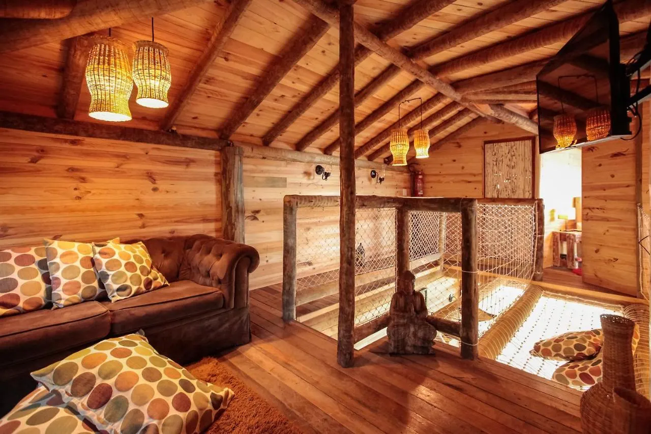 Сasa de vacaciones Tiny Tree House A Beira Lago Brasilia